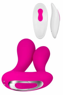 Adam and Eve Dual Entry Vibrator with Remote Control -Women's Sex Toys Shop large 4 212