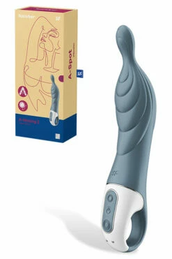 Satisfyer 8.7" Rechargeable A-Mazing 2 A-Spot Vibrator 9 Satisfyer 8.7" Rechargeable A-Mazing 2 A-Spot Vibrator -Women's Sex Toys Shop large 4 232