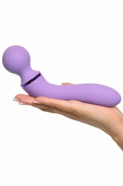 Pipedream Dual-Ended 7.7" Silicone Wand Vibrator -Women's Sex Toys Shop large 4 253