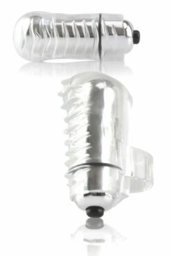 Screaming O FingO Textured 2.6" Finger Vibrator -Women's Sex Toys Shop large 4 256