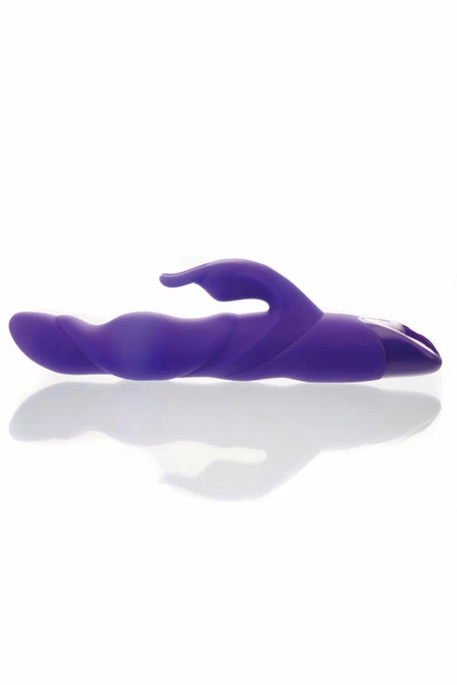 Adam and Eve Thrusting 10" Sculpted Silicone Rabbit Vibrator 3 Adam and Eve Thrusting 10" Sculpted Silicone Rabbit Vibrator - Image 3