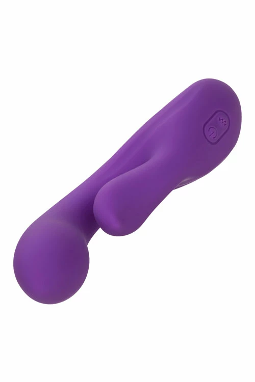 California Exotic Stella Dual Pleaser - 6.75" Liquid Silicone Rabbit Vibrator 4 California Exotic Stella Dual Pleaser - 6.75" Liquid Silicone Rabbit Vibrator - Image 4