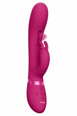 Vive Tama -8.7" Rabbit Vibrator with Wave Motion -Women's Sex Toys Shop large 4 301