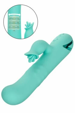 California Exotic Bel Air Bombshell Rabbit Vibrator with Clitoral Teaser 9 California Exotic Bel Air Bombshell Rabbit Vibrator with Clitoral Teaser -Women's Sex Toys Shop large 4 307