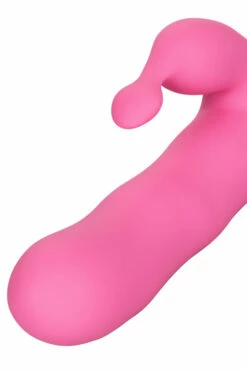 California Exotic 8.5" Silicone Rabbit with Flicking Teaser & Wave Function -Women's Sex Toys Shop large 4 327