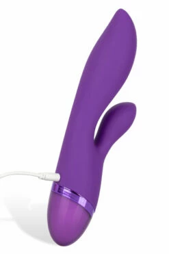 California Exotic Dual Lover 8" Silicone Rabbit Vibrator -Women's Sex Toys Shop large 4 338