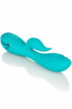 California Exotic Thumping 7.9" Silicone Rabbit Vibrator -Women's Sex Toys Shop large 4 343
