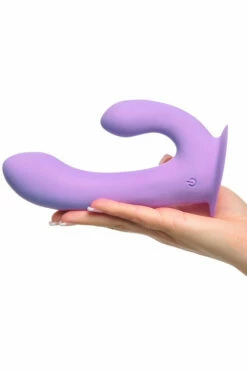Pipedream Dual Motor 6.9" Rabbit Vibrator with Suction Cup Base -Women's Sex Toys Shop large 4 345