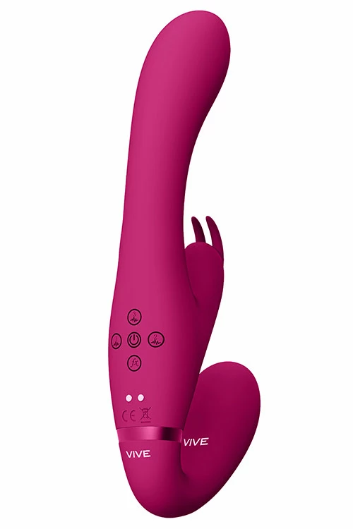 Shots Toys Rechargeable Suki Vibrating Rabbit Strapless Strap On 4 Shots Toys Rechargeable Suki Vibrating Rabbit Strapless Strap On - Image 4