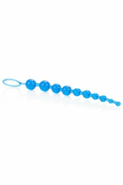 California Exotic 11" Pliable Anal Beads with Retrieval Ring -Women's Sex Toys Shop large 4 420