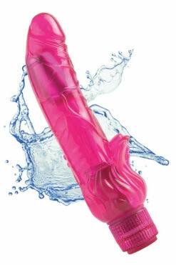 Pipedream Jelly 8.75" Multi-Speed Waterproof Vibrator -Women's Sex Toys Shop large 4 44
