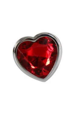 Adam and Eve Large 3.73" Metal Butt Plug with Jewel Heart Base 7 Adam and Eve Large 3.73" Metal Butt Plug with Jewel Heart Base -Women's Sex Toys Shop large 4 479