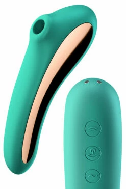 Satisfyer Dual Kiss Air-Pulse Clitoral and G-Spot Vibrator -Women's Sex Toys Shop large 4 50