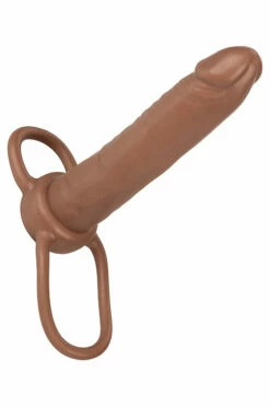 California Exotic 5.25" Dual Penetrator Strap On -Women's Sex Toys Shop large 4 527