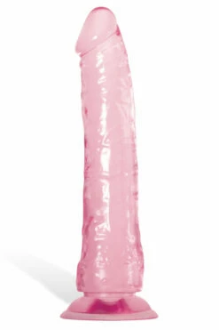 Adam and Eve Jelly-Feel Realistic 8.25" Dildo with Suction Base -Women's Sex Toys Shop large 4 550