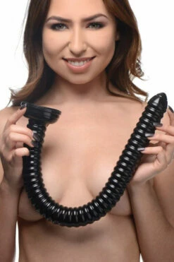 Hosed Ribbed 20" Anal Snake -Women's Sex Toys Shop large 4 560