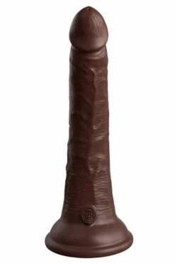 Pipedream King Cock Elite Dual Density 7" Silicone Dildo -Women's Sex Toys Shop large 4 579