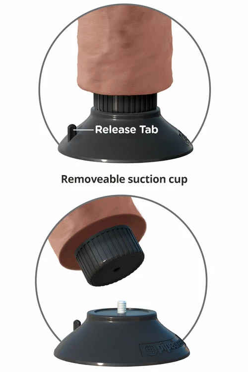 Pipedream Vibrating Bendable 9" Dildo with Removable Suction Cup 4 Pipedream Vibrating Bendable 9" Dildo with Removable Suction Cup - Image 4