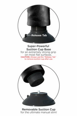 Pipedream 9" Realistic Vibrating Dildo With Suction Base -Women's Sex Toys Shop large 4 610