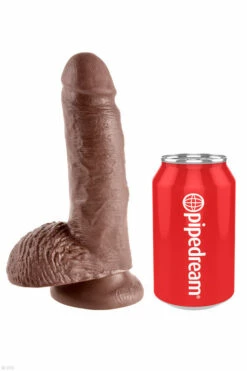 Pipedream Realistic 7" Suction Cup Dong with Balls -Women's Sex Toys Shop large 4 611