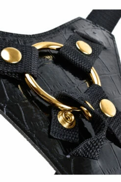 Pipedream Gold Designer 7" Strap-On -Women's Sex Toys Shop large 4 625