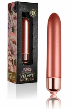 Rocks Off Touch of Velvet 3.5" Bullet Vibrator -Women's Sex Toys Shop large 4 644