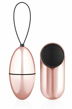 Rosy Gold Nouveau 2.8" Vibrating Egg With Remote 7 Rosy Gold Nouveau 2.8" Vibrating Egg With Remote -Women's Sex Toys Shop large 4 648