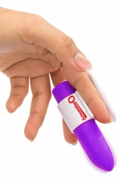 Screaming O Charged Positive 3.9" Bullet Vibrator with Finger Cradle/Charge Stand -Women's Sex Toys Shop large 4 655