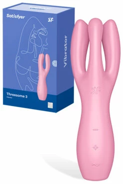 Satisfyer Threesome 3 Rechargeable Clitoral Vibrator -Women's Sex Toys Shop large 4 77