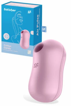 Satisfyer Cotton Candy Clitoral Stimulator with Air Pulse & Vibration 9 Satisfyer Cotton Candy Clitoral Stimulator with Air Pulse & Vibration -Women's Sex Toys Shop large 4 84
