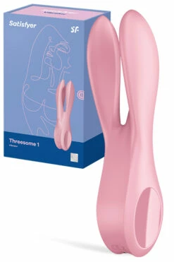 Satisfyer Threesome 1 - 5.5" Lay-On Vibrator -Women's Sex Toys Shop large 4 89