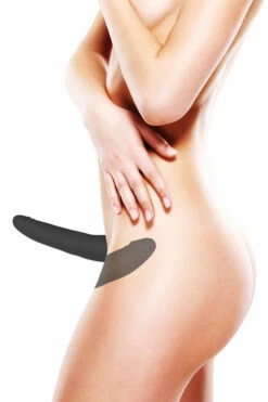 OUCH! 6.3" Double Silicone Strap On -Women's Sex Toys Shop large 5 124