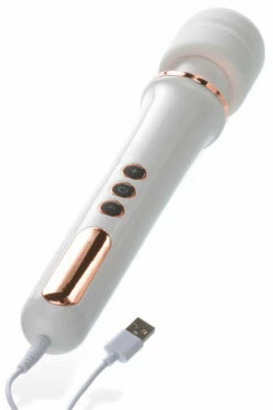 Adam and Eve 13" Wand Massager with Silicone Head - Rose Gold Edition -Women's Sex Toys Shop large 5 128