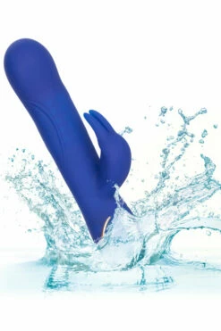 California Exotic 9" Silicone Rotating Beaded Jack Rabbit Vibrator -Women's Sex Toys Shop large 5 146