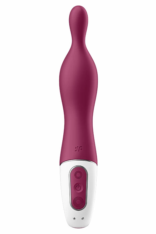 Satisfyer 8.5" Rechargeable A-Mazing 1 A-Spot Vibrator 5 Satisfyer 8.5" Rechargeable A-Mazing 1 A-Spot Vibrator - Image 5
