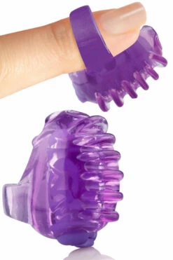 Screaming O FingO Tips Textured Fingertip 1.4" Vibrator -Women's Sex Toys Shop large 5 193