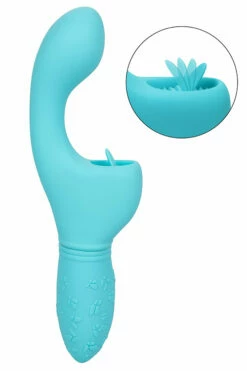 California Exotic 3.5" Silicone Rabbit Vibrator with Butterfly Kiss Clitoral Flicker -Women's Sex Toys Shop large 5 210