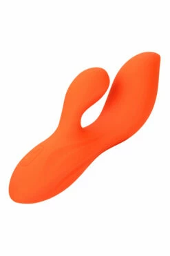 California Exotic Stella Dual Teaser - 6.5" Liquid Silicone Rabbit Vibrator -Women's Sex Toys Shop large 5 222