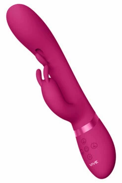 Vive Tama -8.7" Rabbit Vibrator with Wave Motion -Women's Sex Toys Shop large 5 223
