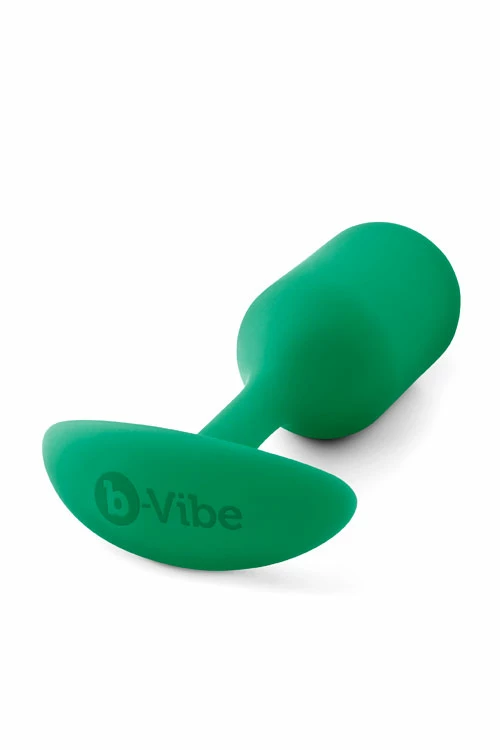 B-Vibe Snug Plug 2 - 4.1" Weighted Butt Plug 5 B-Vibe Snug Plug 2 - 4.1" Weighted Butt Plug - Image 5