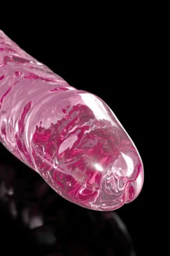 Pipedream 6.7" Realistic Glass Dildo with Suction Base -Women's Sex Toys Shop large 5 386