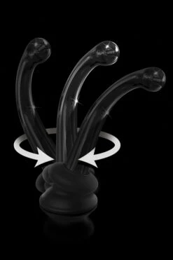 Pipedream 6.1" Curved Glass Wand Massager -Women's Sex Toys Shop large 5 388