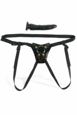 Pipedream Gold Designer 7" Strap-On -Women's Sex Toys Shop large 5 438