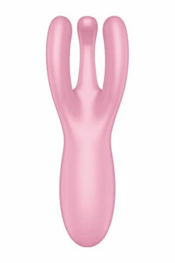 Satisfyer Threesome 4 Rechargeable Clitoral Vibrator with Connect App -Women's Sex Toys Shop large 5 59