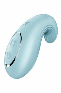 Satisfyer Dipping Delight - 3.7" Lay On Vibrator with Clitoral & Labial Stimulation 10 Satisfyer Dipping Delight - 3.7" Lay On Vibrator with Clitoral & Labial Stimulation -Women's Sex Toys Shop large 5 6