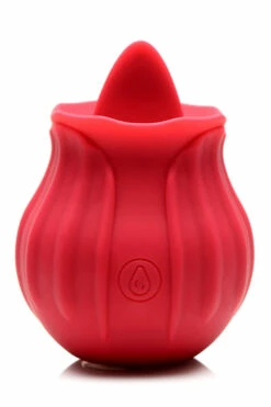 Inmi Bloomgasm Wild Violet - 3" Clitoral Vibrator with Licking Tongue -Women's Sex Toys Shop large 5 62