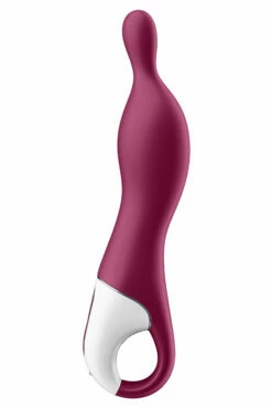 Satisfyer 8.5" Rechargeable A-Mazing 1 A-Spot Vibrator 11 Satisfyer 8.5" Rechargeable A-Mazing 1 A-Spot Vibrator -Women's Sex Toys Shop large 6 107