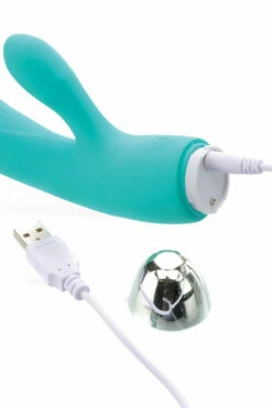 Adam and Eve Pulsating 8" Rabbit Vibrator with Heating -Women's Sex Toys Shop large 6 135