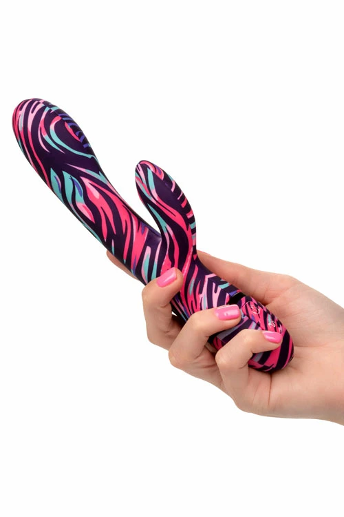 California Exotic Naughty Bits Ménage à Moi - 6.9" Rabbit Vibrator 6 California Exotic Naughty Bits Ménage à Moi - 6.9" Rabbit Vibrator - Image 6