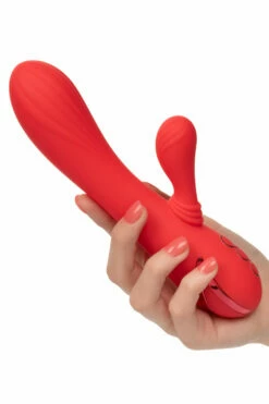 California Exotic Palisades Passion Rabbit Vibrator with Heat Function and Clitoral Teaser -Women's Sex Toys Shop large 6 151